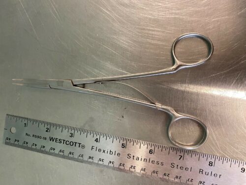 7 1/2” Vascular Clip Forcep