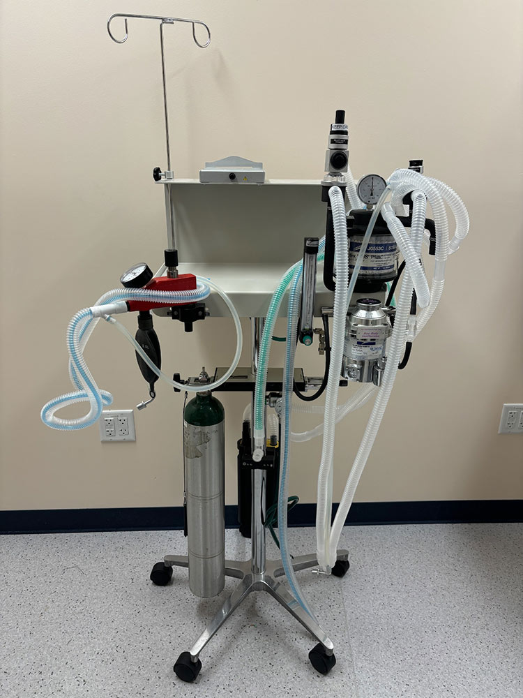 Midmark 91800081 Animal Anesthesia Machine with Isoflurane Vaporizer