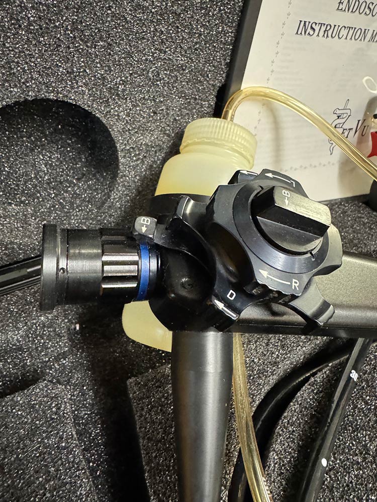 VetVu Veterinary Fiberoptic Endoscope Kit